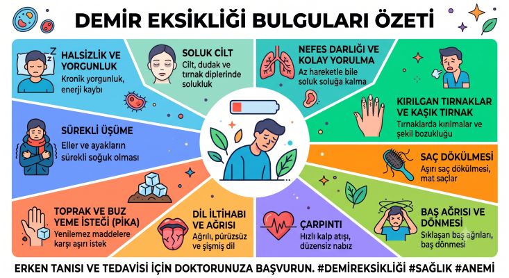 demir eksikliği
