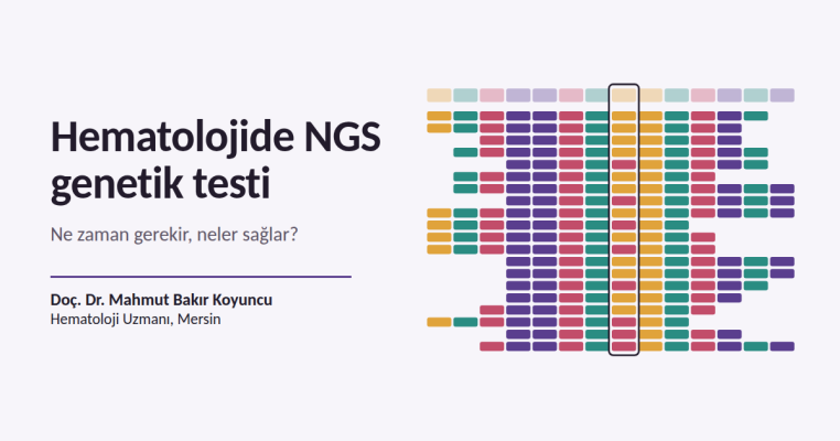 Hematolojide NGS genetik testi — Doç. Dr. Mahmut Bakır Koyuncu